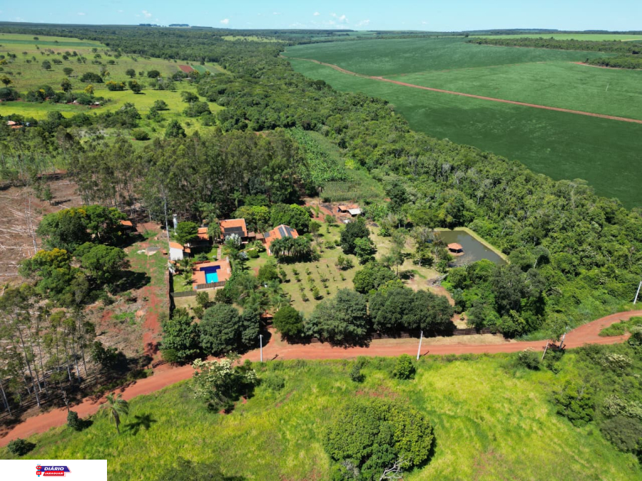 Alto padrão no campo: imóvel rural diferenciado é destaque em Jaraguari