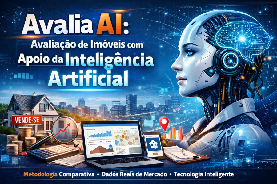 DESCUBRA O VALOR DO SEU IMÓVEL COM APOIO DA INTELIGÊNCIA ARTIFICIAL